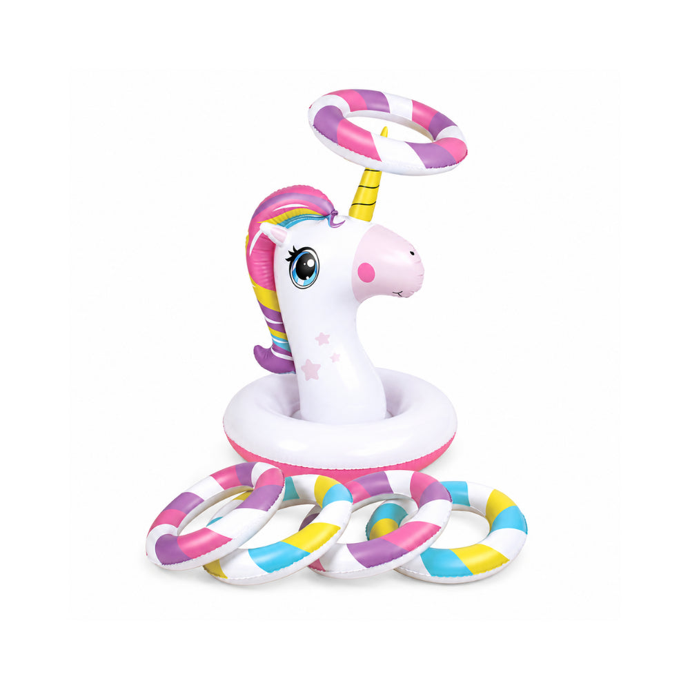 Good Vibes Kids Inflatable Pool Toss - UNICORN